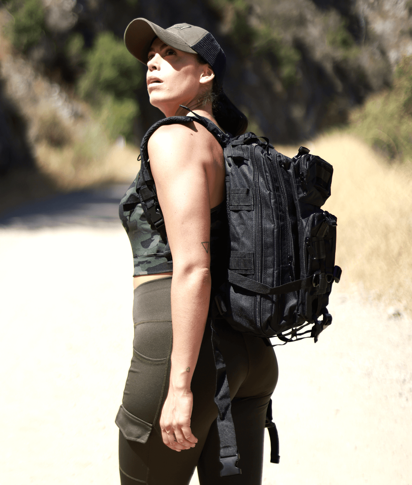 Tactical 25L MOLLE Backpack for Outdoor Adventures
