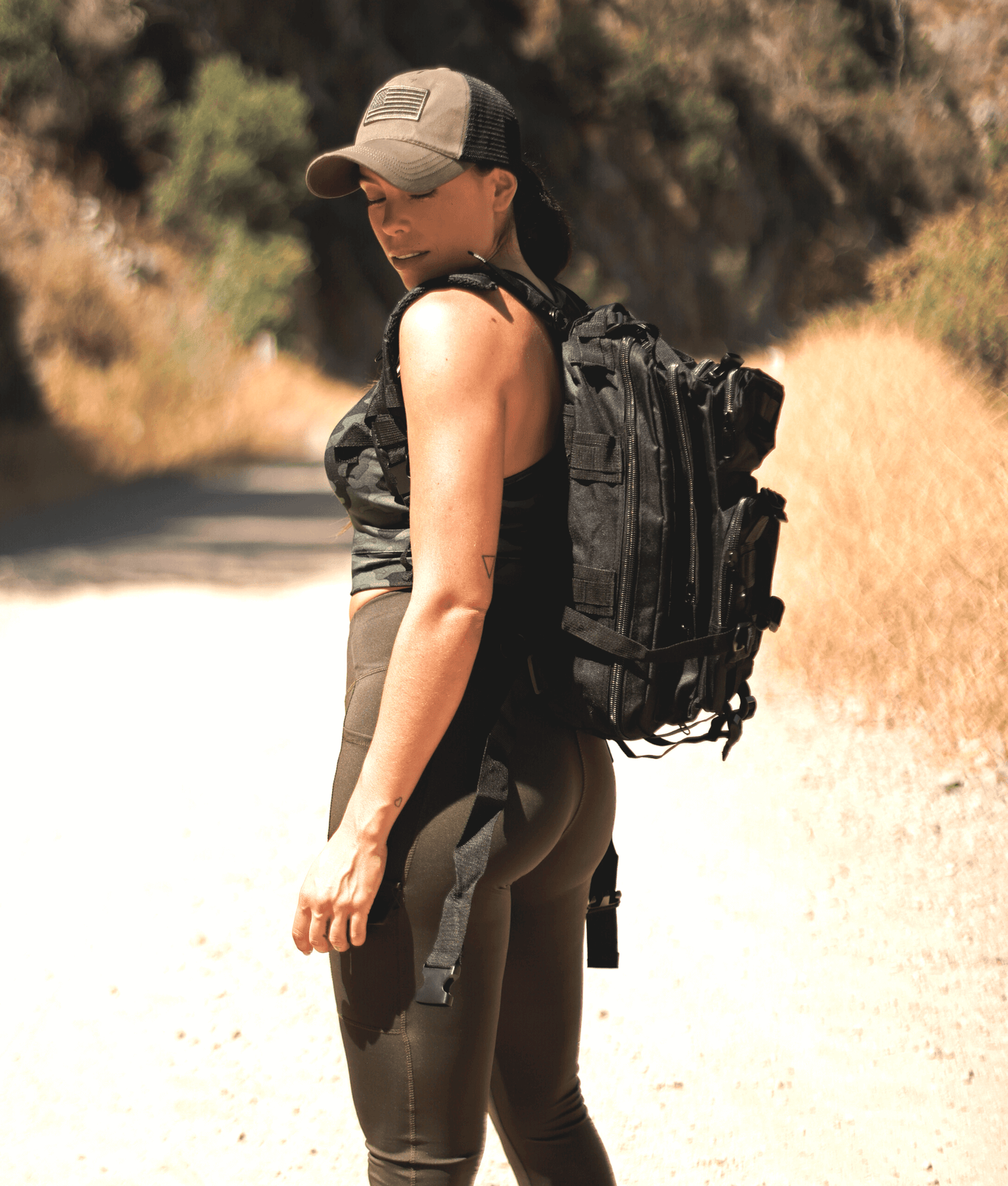 Tactical 25L MOLLE Backpack for Outdoor Adventures