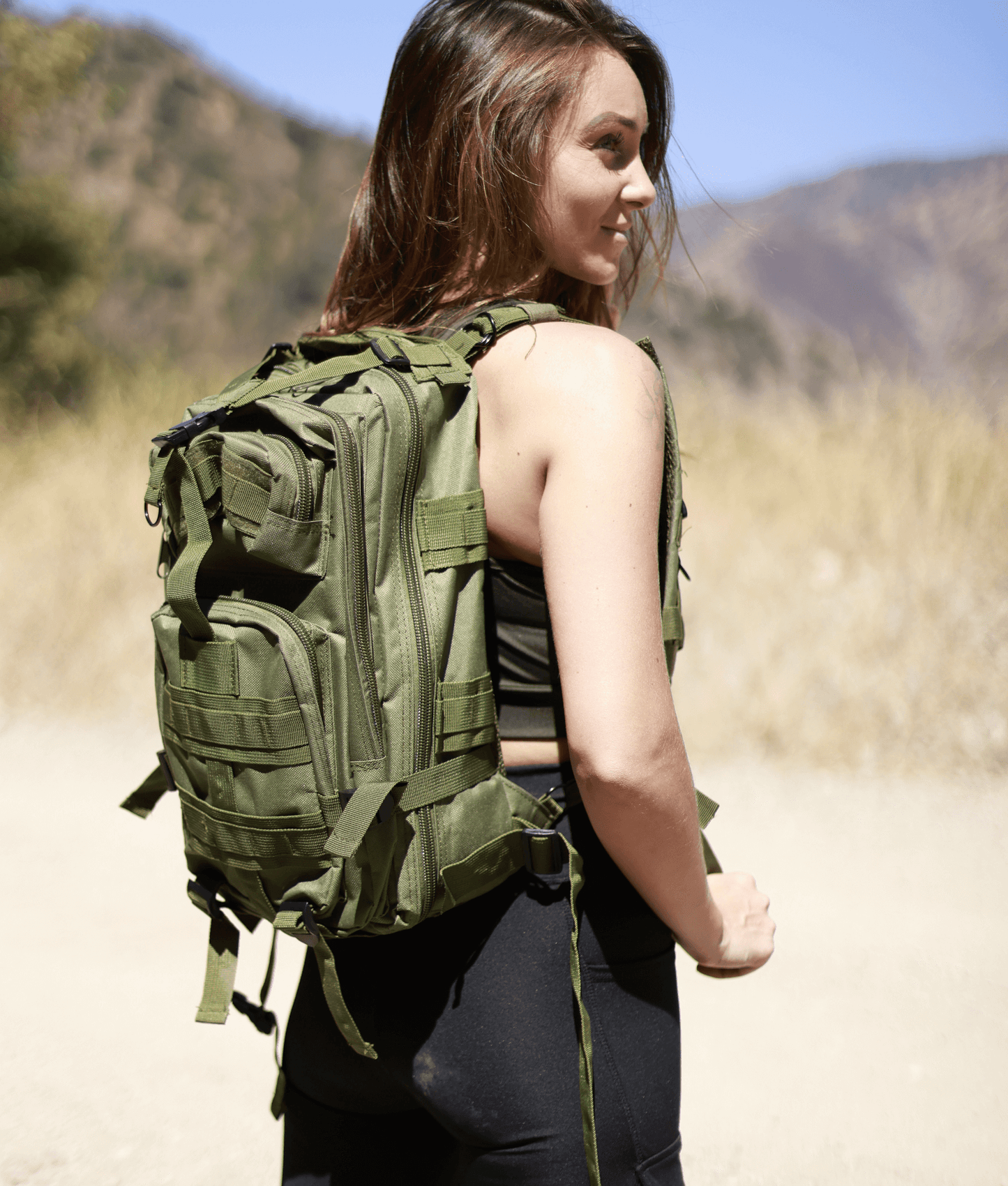 Tactical 25L MOLLE Backpack for Outdoor Adventures