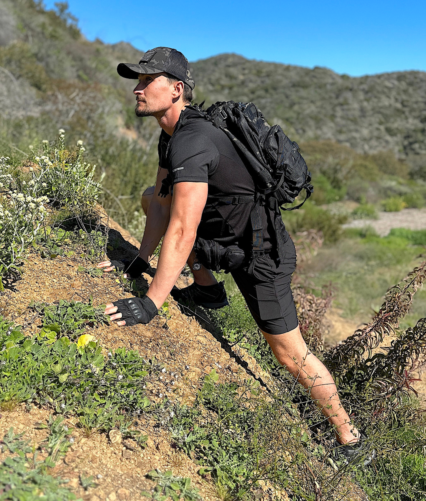 Tactical 25L MOLLE Backpack for Outdoor Adventures