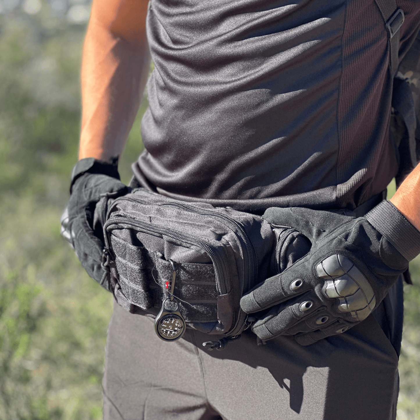 Tactical Waist Bag & MOLLE EDC Pouch for Outdoor Use
