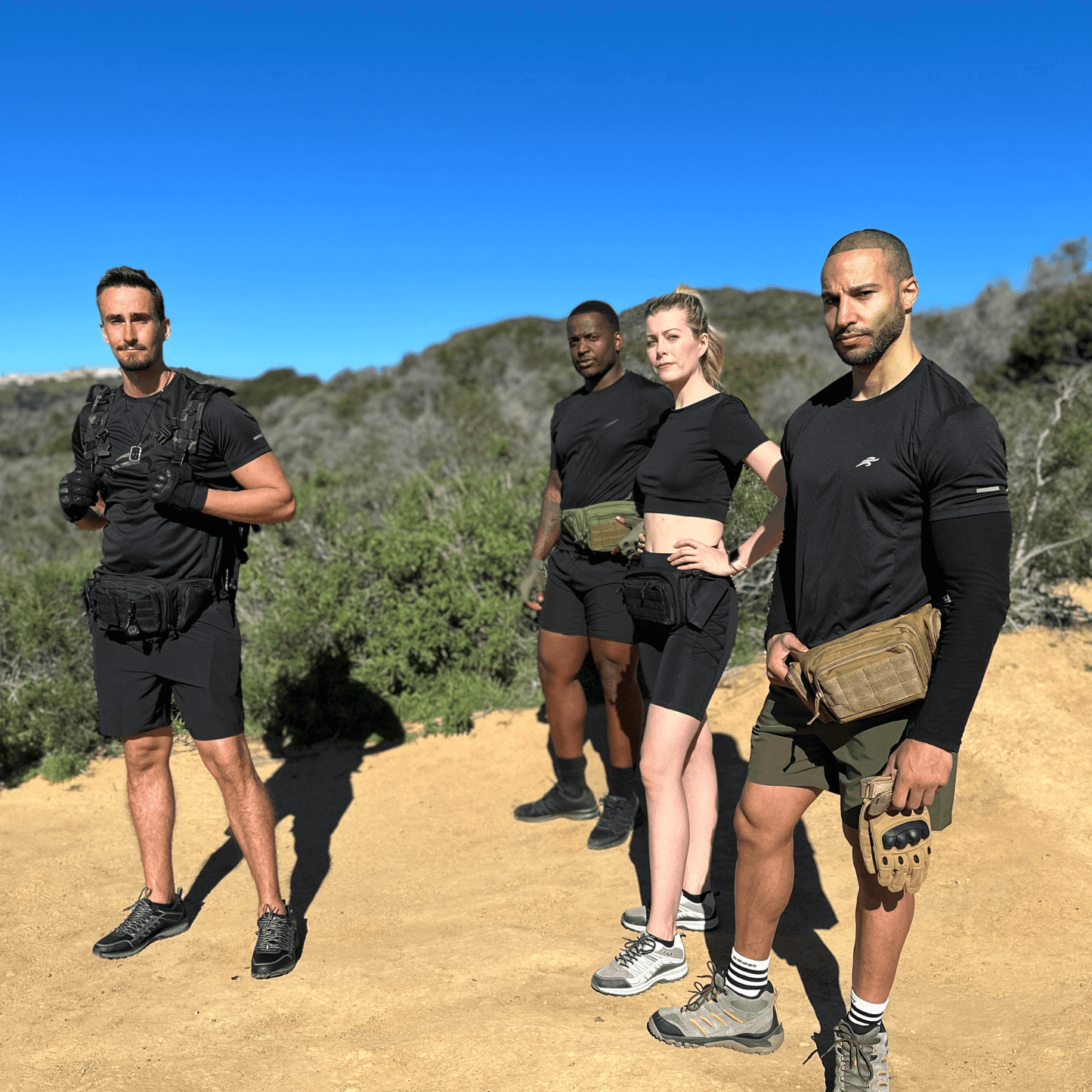 Tactical Waist Bag & MOLLE EDC Pouch for Outdoor Use