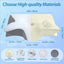 Almohada de Viaje de Espuma de Memoria Cervical Premium
