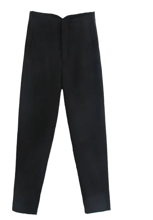 Pantalons crayon taille haute élégants pour femmes