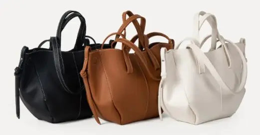 2024 Premium PU Leather Tote Bag