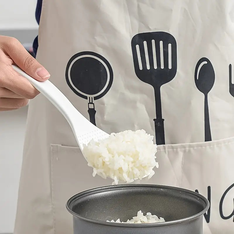 Ensemble d'ustensiles de cuisine en plastique premium : passoire et cuillères