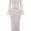 Elegant Lace Backless Dress for Special Occasions