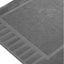 Juego de Alfombrillas de Baño de Lujo en Gris Oscuro - 2 Piezas, 22 x 34 in