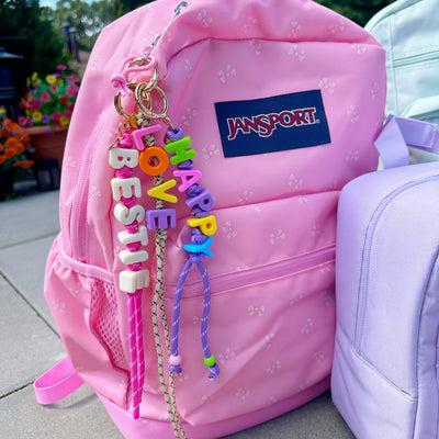 HAPPY ♡ Bag Charm - Stylish Accessory for Handbags