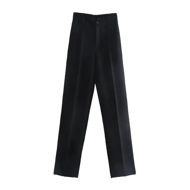 Pantalons Droits de Bureau Premium