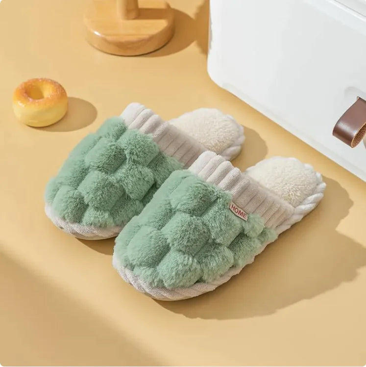 Zapatillas de Invierno de Algodón Acogedor para Mujeres