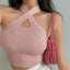 Camisole Élégante à Devant Croisé pour Femmes