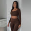 Premium Gym Crop Tank Top and Leggings Set