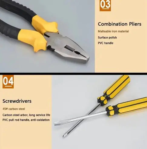 HILIXUN Comprehensive Household Tool Kit