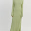 Ribbed Knit Maxi Dress: Elegant Autumn Style