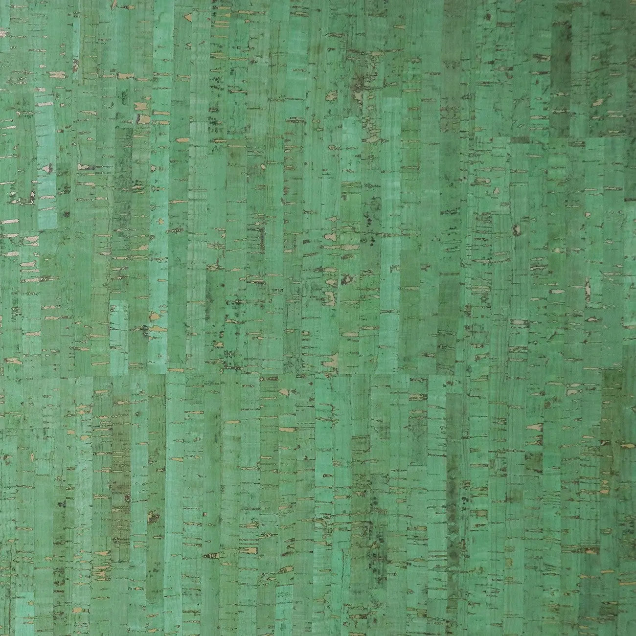 Tissu en liège rustique jade - 1/2 yard