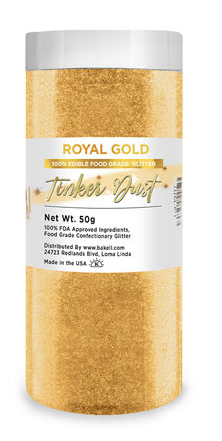 Tinker Dust Edible Glitter Refill Jar - Royal Gold