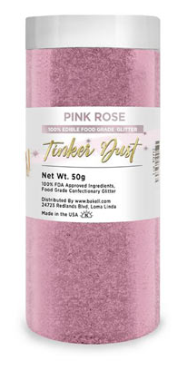 Tinker Dust Edible Glitter Refill Jar - Soft Pink
