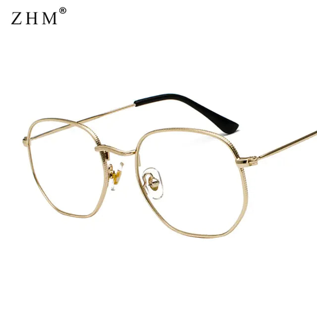 Luxury Classic Square Metal Frame Sunglasses