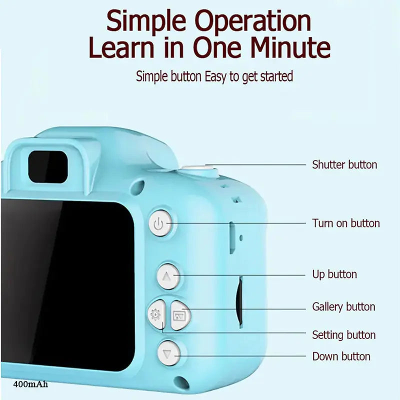 Vintage Kids Camera - Creative Fun for Young Photographers