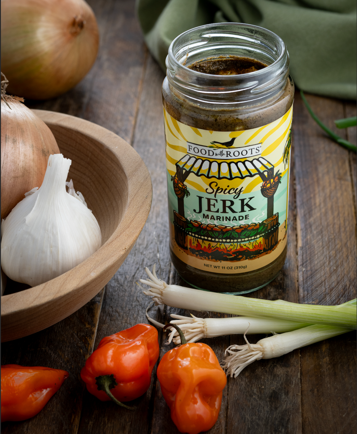 Authentic Caribbean Jerk Marinade – 11 oz - Korvel