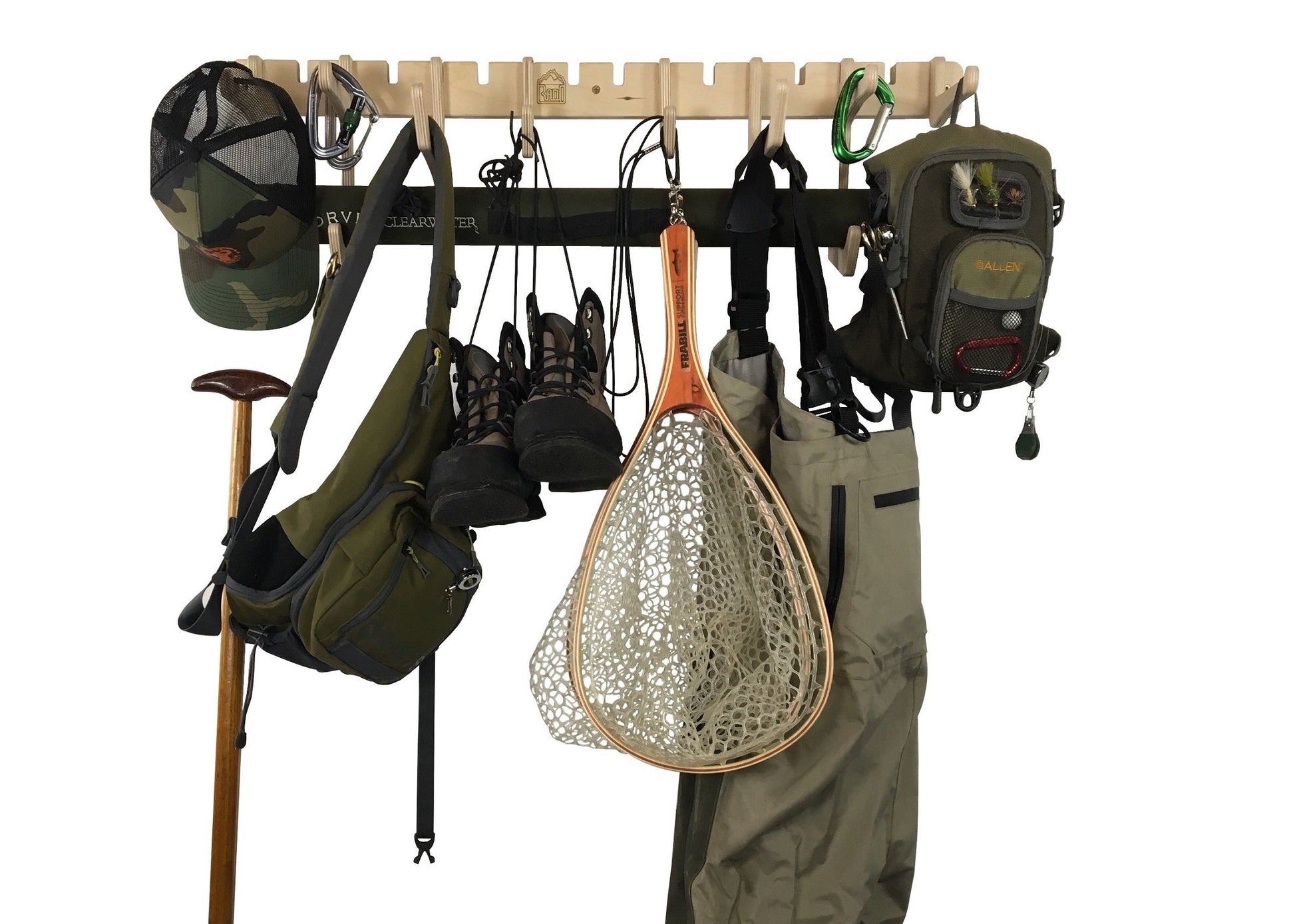 Jetty Fishing Gear Organizer Rack - Premium Storage Solution - Korvel