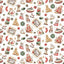 Tela Digital Cuddle Jingle Paws Multi por Yarda