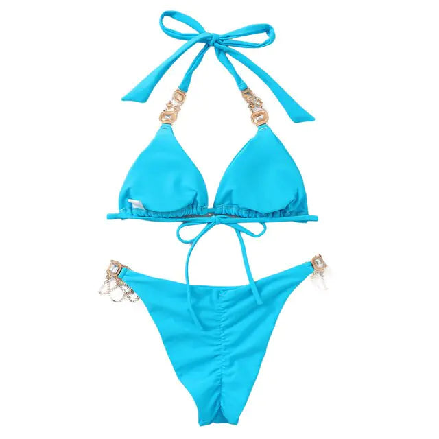 Conjunto de Bikini Casual para Mujeres