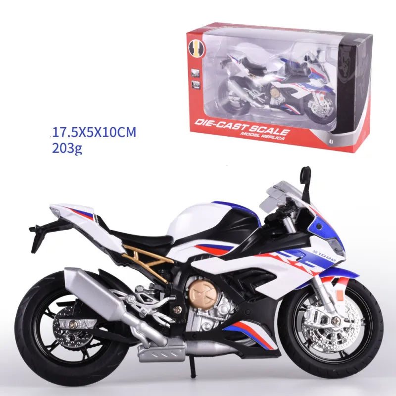 Premium Alloy Motorcycle Toy with Realistic Design