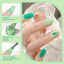 Born Pretty Green Gel Nail Polish Set - 6PCS Glitter Collection