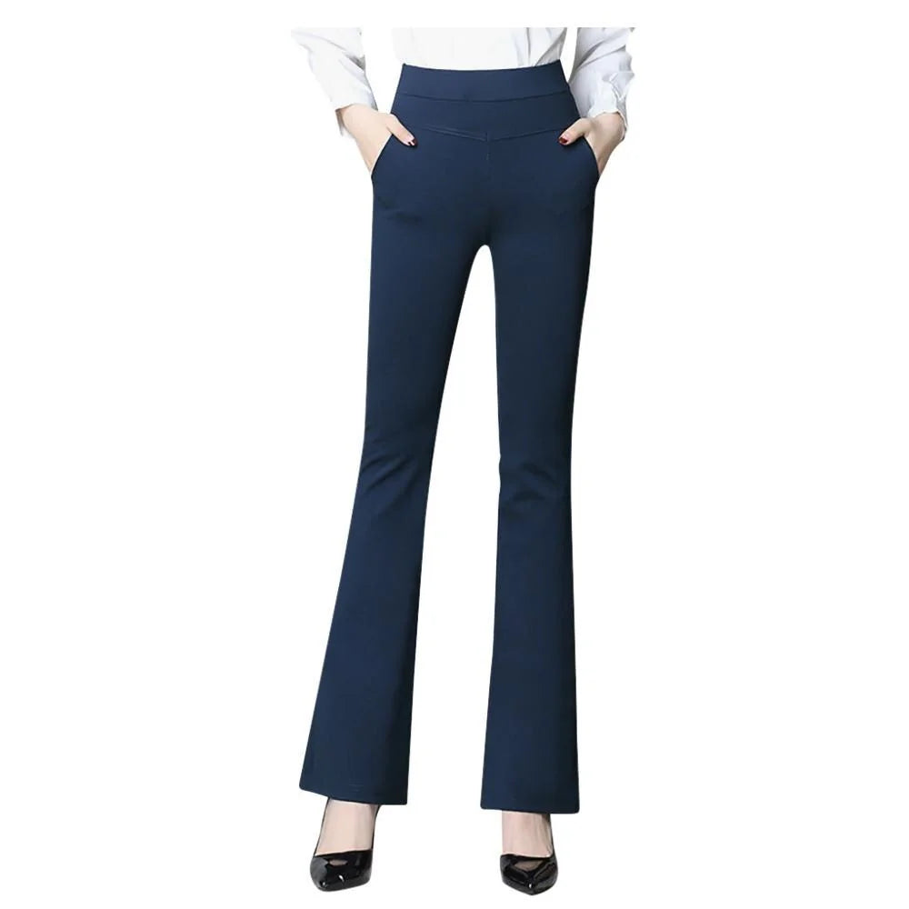 Pantalons de Costume à Haute Élasticité