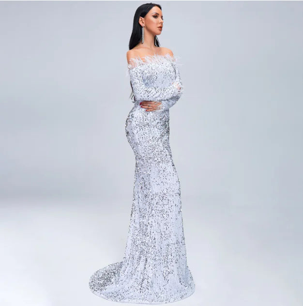 Vestido de Noche Elegante para Ocasiones Especiales