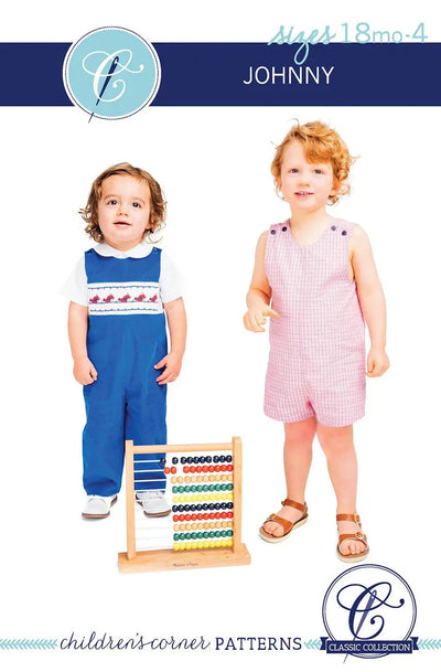 Johnny Romper for Ages 18 Months to 4 Years