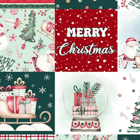 Jolly Stitches Digital Cuddle Multi Fabric por Yarda