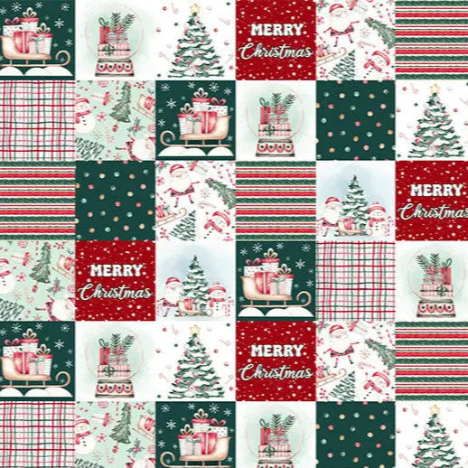 Jolly Stitches Digital Cuddle Multi Fabric por Yarda