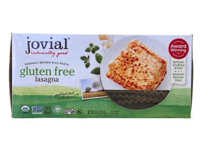 Lasagne de riz brun biologique sans gluten par Jovial