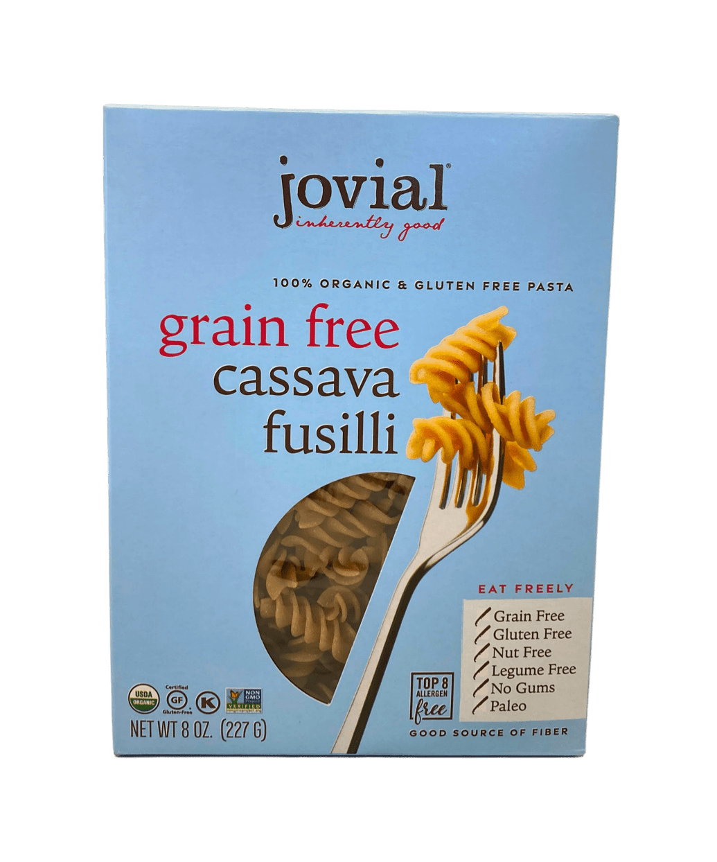 Organic Cassava Fusilli - Gluten-Free & Grain-Free Delight - Korvel