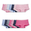 Fruit of the Loom Filles Culottes en Coton - Paquet de 14 - Assortiment de Mode