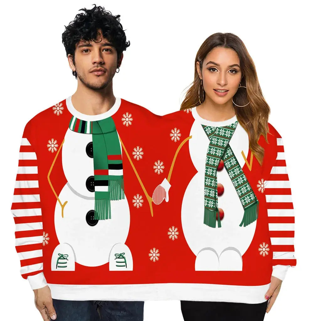 Couples Christmas Siamese Sweater