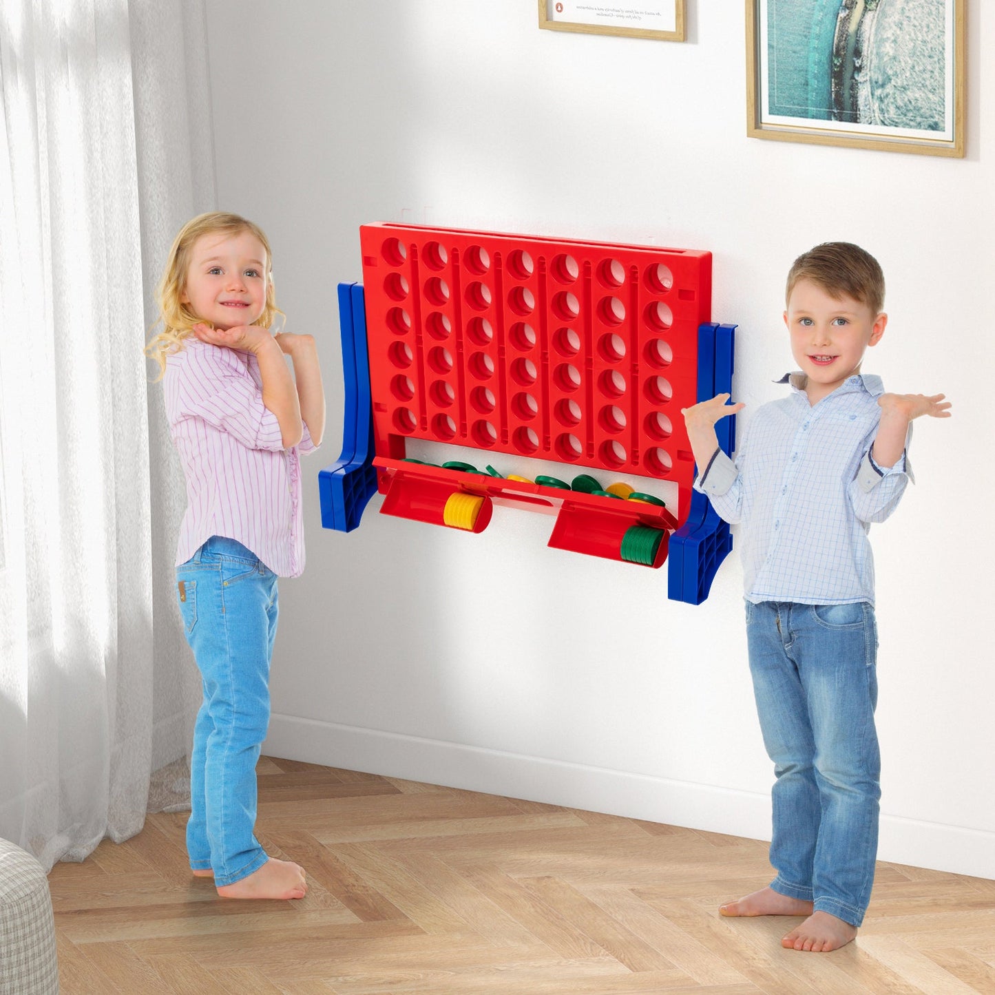 Jeu Jumbo 4-to-Score avec Sac de Transport