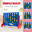 Jumbo 4-to-Score Connect Game Set with Carrying Bag