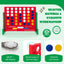 Jumbo 4-to-Score Connect Game Set with Carrying Bag - Green