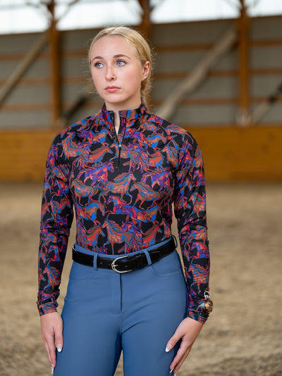 Juniper 1/4 Zip Winter Long Sleeve Shirt