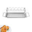 Support de barbecue en acier inoxydable antiadhésif premium