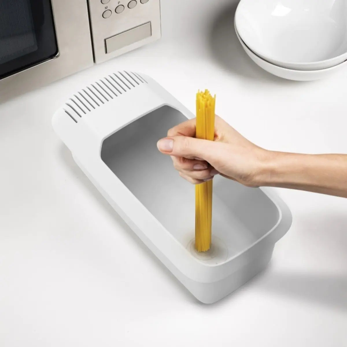 PastaJet™ Cocinero de Microondas - Cocción de Pasta Sin Esfuerzo