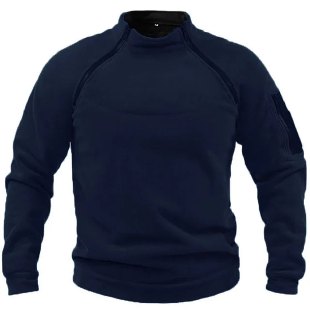 Men's Tactical Fleece Jacket for Outdoor Adventures