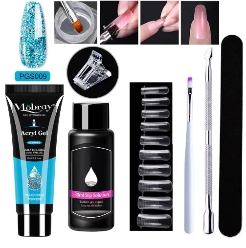 Premium Poly Nail Gel Set for Stunning Nail Art