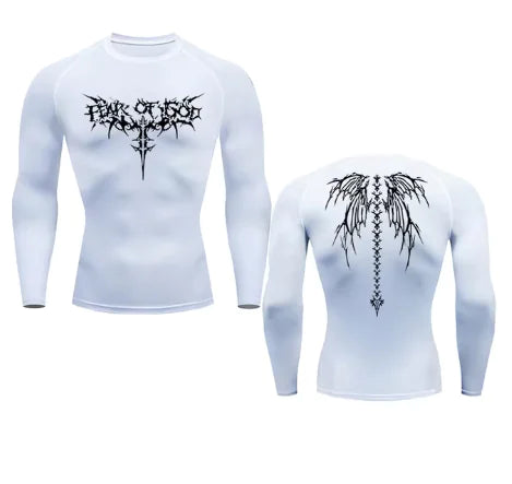 Camisetas de gimnasio de secado rápido con estampado de anime