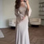 Elegant Long Sleeve Split Dress for Women