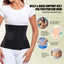 Postpartum Belly Band - Abdominal Support Wrap in Midnight Black